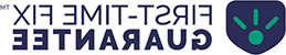 Logotipo de correção da primeira vez para manutenção da rede
